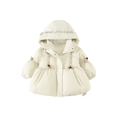 MILING Бежевый Абрикос Kids Пуховики