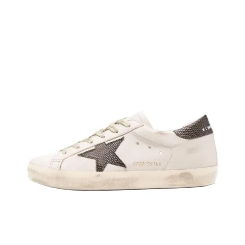 Golden Goose Супер Звезда Low Топ Кроссовки для скейтбординга Женские Белые