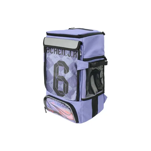 LIZHIZAO Рюкзак из ПВХ Женский Фиолетовый