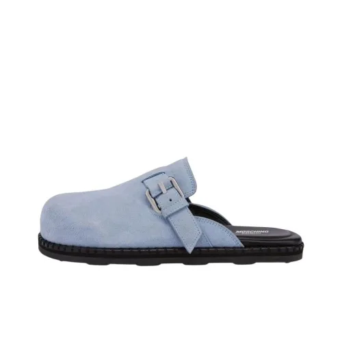 MOSCHINO Домашние тапочки Женские Синие