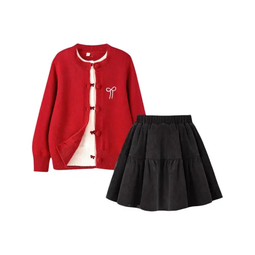 Подростки YOUYOU1DIAN Комплект с юбкой