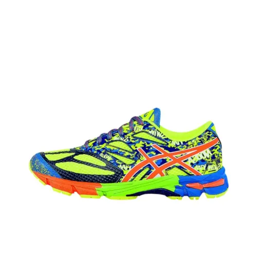 ASICS Гель Noosa Tri 10 Low Топ Детская Беговая Обувь Неоновый Зеленый Малыш