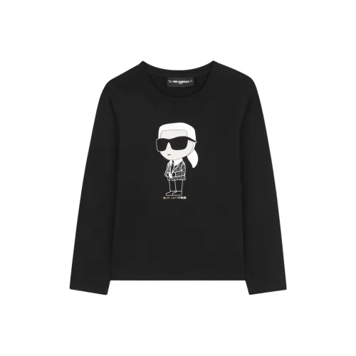 KARL LAGERFELD Karl Lagerfeld Jeans Черный KIDS T-Рубашки