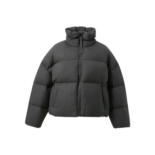 3COLOUR Тихий Серый Женский Пуховик