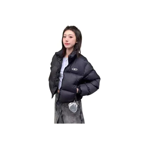 MDEHT Черный Женские пуховики