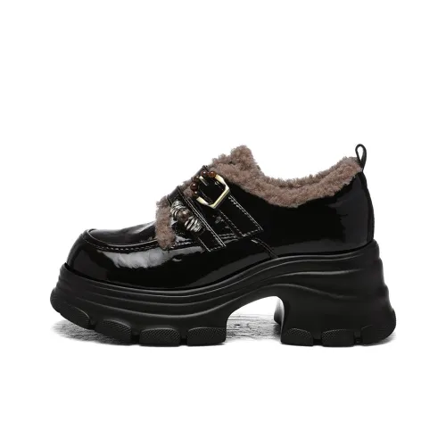 Golden Silk Rabbit Лоферы Женские