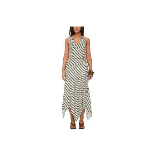 PRINCESS POLLY Белый Stripe Белые полосы Женские Слиплатья