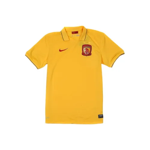 Nike Желтые Мужские Футбольные Джерси