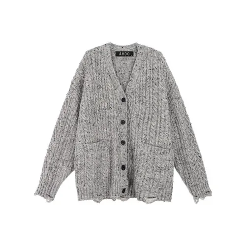 AHDO Серый Женский Трикотаж