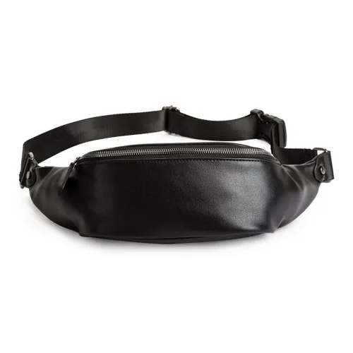 KONADCT ПУ (полиуретан) Sling Сумка Мужская Черная