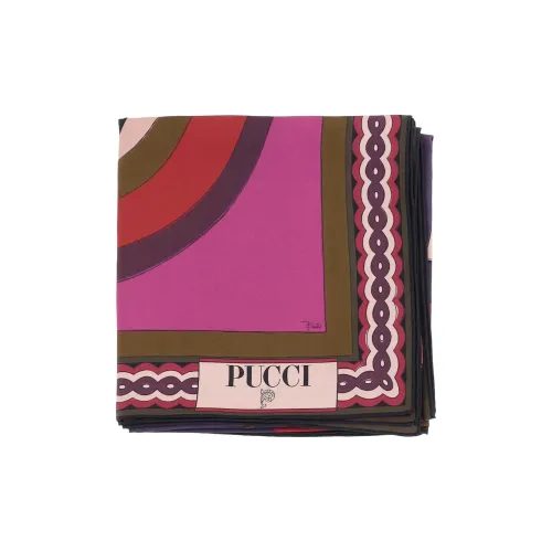 EMILIO PUCCI Шелковые шарфы для женщин Многоцветный
