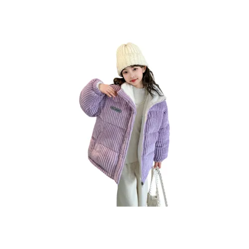 TLIT Фиолетово-белый Kids Утеплённые куртки