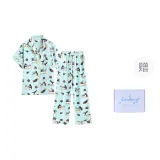 Мятный Mambo, 100% хлопок, короткий, длина (размер в длину), клетка, коробка