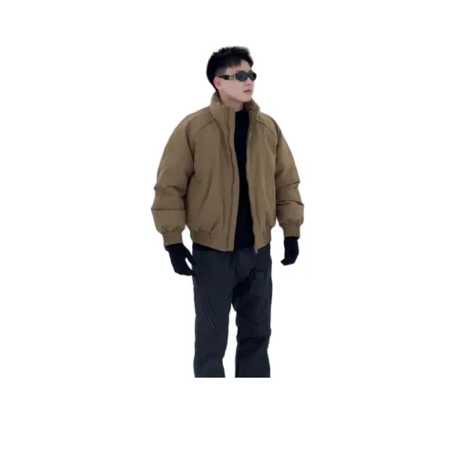 PVPVPV Коричневый унисекс пуховики