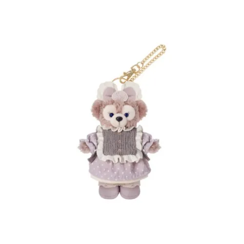 Disney x DISNEYLAND Duffy и Friends' Little Buddy ShellieMay Плюшевый Брелок 14 см Рекомендуемая Высота Shanghai Disney