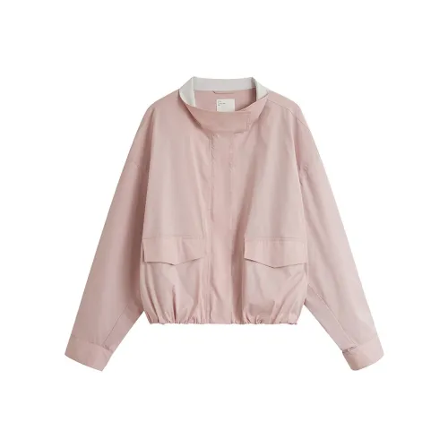 Inman Розовая кожаная женская куртка