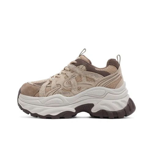 HARSON Амортизация Высота Увеличение Низкий Топ Толстая Подошва Женские Кроссовки