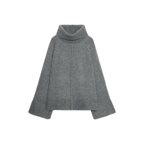 ZARA Серый Женский Трикотаж