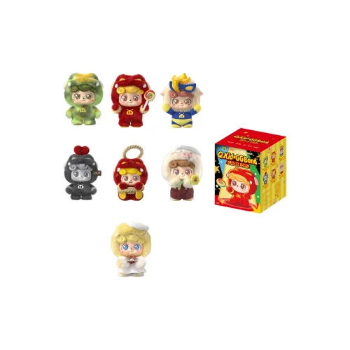 Odd Even Прилив Музыкальный Q BAO Поросенок Герой Super cute Поросенок Teammate Коллекция Слепые коробки 1 Случайный