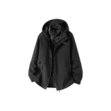 Чёрный [90% пуховик]