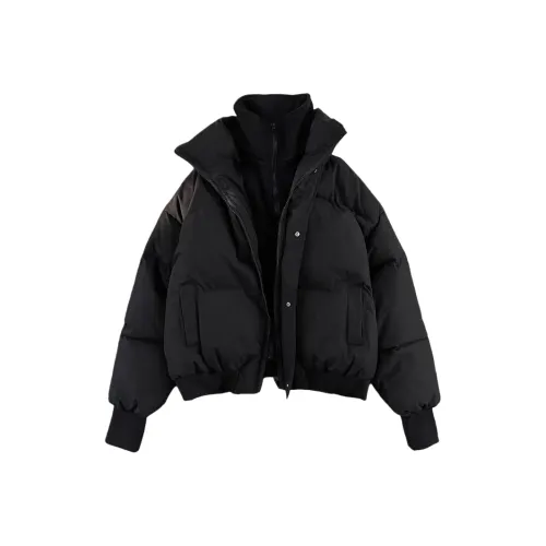 CAT'S PAW Черный Унисекс Пуховики