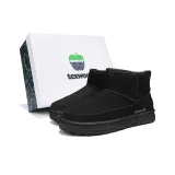 Черный с флисовой подкладкой