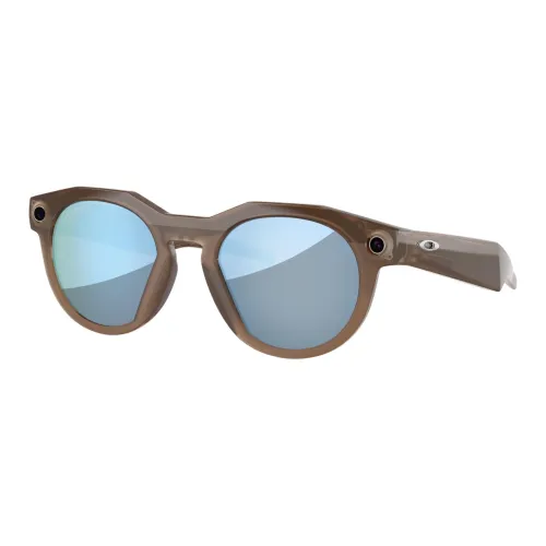 Oakley Нерегулярная форма Солнцезащитные очки Унисекс Коричневый