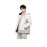 Белый и светло-серый