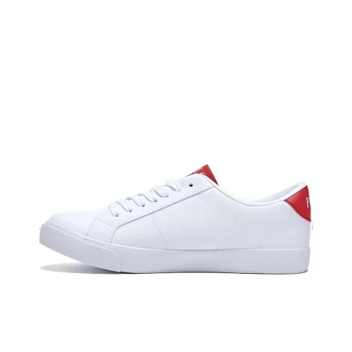 Polo Ralph Lauren Teron IV Low Топ Кроссовки для скейтбординга Женские Белые Красные