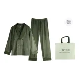 (Вельвет) 74666 Альпийский Зеленый [Сумка для покупок]