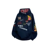 Темно-синий (тяжелый, с флисовой подкладкой)