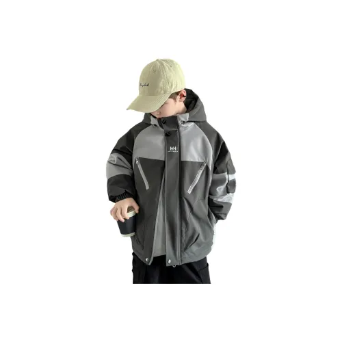 Yunpo Серый Школьный возраст Утеплённые куртки