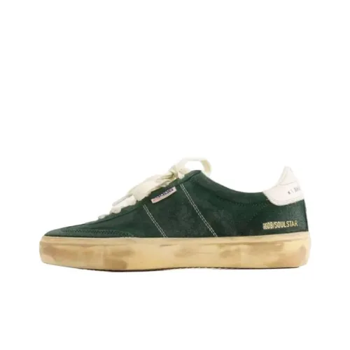 Golden Goose Soul Star Low Топ Скейтборд Кроссовки Женские Зеленые