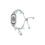 Зелёный, бабочка, ромб