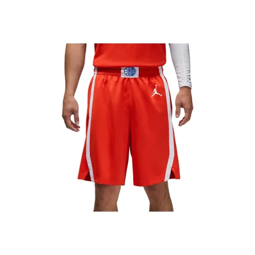 Джордан Sustainable Materials Red Мужские баскетбольные шорты