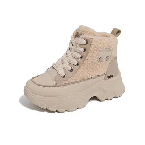 Bake Толстая подошва Высокие кеды Женские