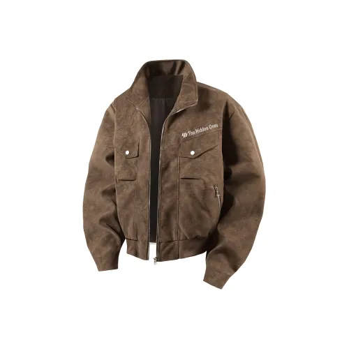 Под одним человеком Унисекс Кожаные куртки