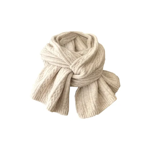 VINEY Смесовая шерсть Вязаные шарфы Женские