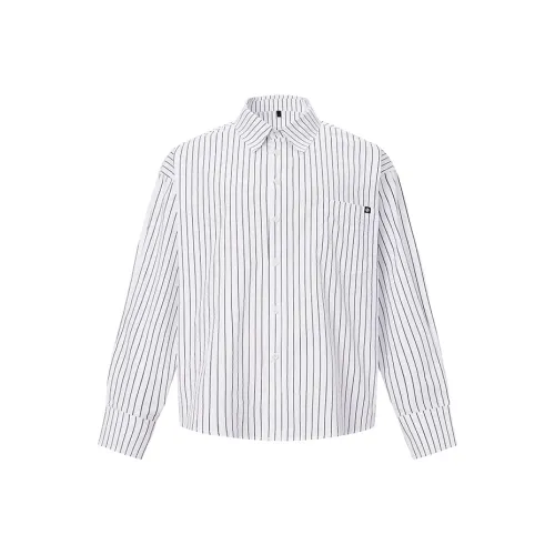 JHO Белый Унисекс Рубашки