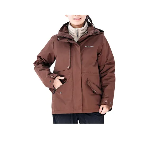 Columbia Термический Теплоотражающий Водонепроницаемый Ветрозащитный Ветровка Женская