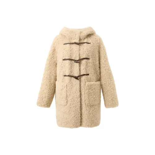 3COLOUR Абрикос Женские Бархатные Куртки