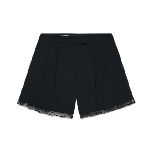 ZARA Черные Повседневные Шорты для Женщин