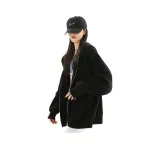 Черный (с флисовой подкладкой и утепленный)