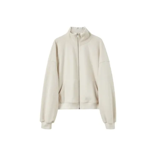 3COLOUR Экрю Женское Короткое Пальто