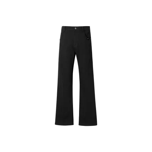 FASTFISH Черные Унисекс Повседневные Штаны