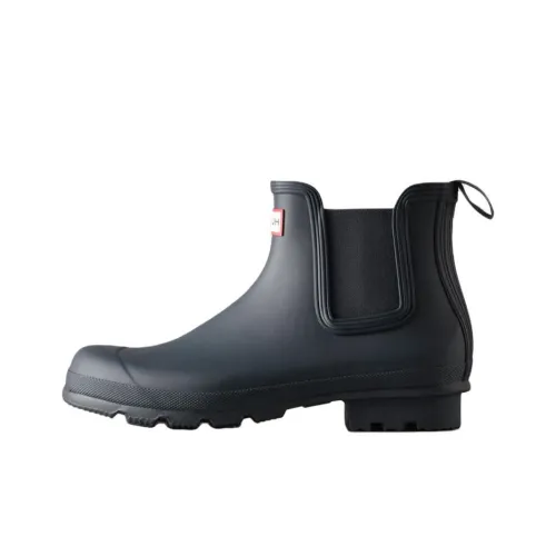 HUNTER Короткий Челси Мужской Морской Синий