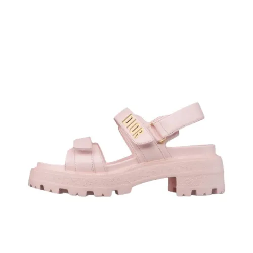 DIOR DiorAct One Ремешок Сандалии 5,5 см Женские Розовые