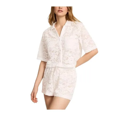 Victoria's Secret Набор Белый Женский Пижамный Комплект