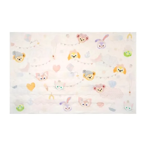 Disney x DISNEYLAND Коллекция Duffy и Friends' Little Buddy Одеяло Шанхайский Дисней Маркетинговая Продукция по IP