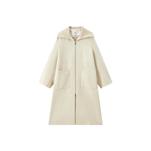 PEACEBIRD Heron Перо Бежевый Женское Пальто